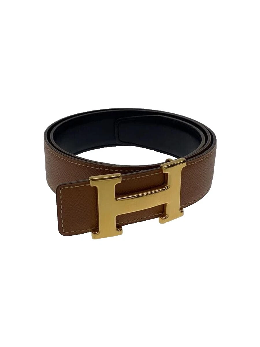 HERMÈS Brown Belts for Men