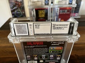 Gameboy Advance Dr. Mario Classic NES Series WATA 8.0 B+ SEALED