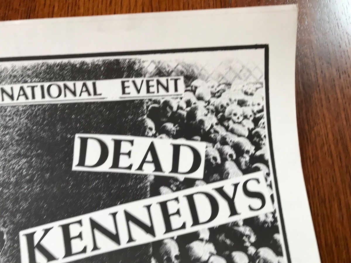 1st-Print Poster, DEAD KENNEDYS, Los Angeles, 1984. | eBay