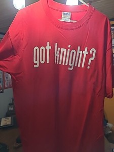Bob Bobby Knight Got Knight Texas Tech Iu Tshirt Xl