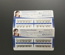 Dental Orthodontics MIM Monoblock Brackets Mini Edgewise 022 345hooks Mesh Base