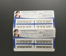 Dental Orthodontics MIM Monoblock Brackets Mini Edgewise 022 345hooks Mesh Base