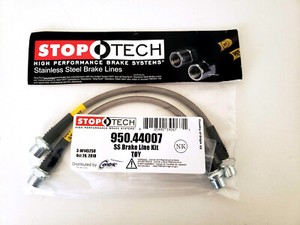 Stoptech Stainless Steel Front Brake Lines for 00-06 Toyota Tundra All