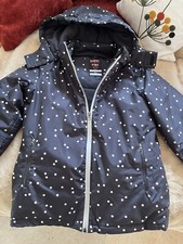 Kinder Winter Skijacke  Gr. 146/152 in Blau/Weiss