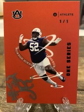 🔥RARE 1/1🔥 2023 Onit Athlete One Series Justin Rogers Auburn Tigers 1/1
