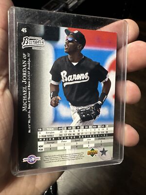 Michael Jordan Chicago White Sox 1994 Upper Deck Top Prospect