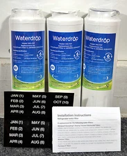 3 WaterDrop WD-F07  Water Filters - Replacement for Maytag Fridge Filter UKF8001