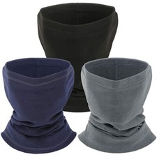 Neck Warm Gaiter Cold Weather Fleece Ski Scarf Winter Windproof Half Face Cover