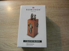Rominox Weinaccessoires im Buche Block 7 Tlg. Set