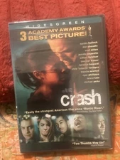CRASH FACTORY SEALED, WIDESCREEN DVD, ACADEMY AWARD WINNER,BEST PICTURE/FREE P&H