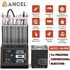 Petrol Fuel Injector Tester Cleaner 6-Cylinder GDI+Piezo for Injector Nozzle Kit