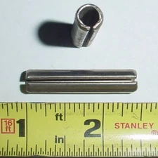 4 ea 5/16" x  1.5" Roll Pins Spring Pins - Stainless