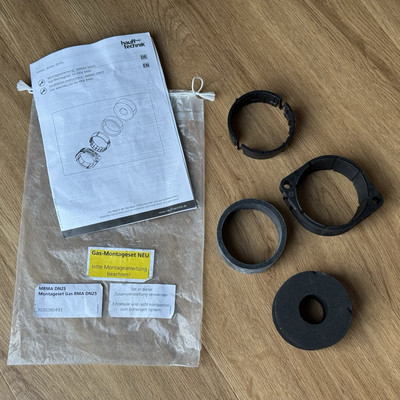 Hauff-Technik, MRMA DN25, Gas-Montageset für HEK RMA