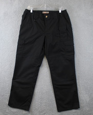 511 5.11 Tactical Series Black Ripstop Cargo Pants Women Size 14 Utility Outdoor