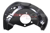 Hinterachse Rechts Metzger 6115574 Spritzblech, Bremsscheibe FüR Nissan,Renault