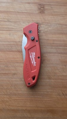 Milwaukee Fastback Taschenmesser Arbeitsmesser Gürtelclip Rot