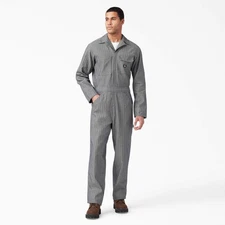 Dickies Mens Fisher Striped Long Sleeve Coveralls 48977 - New Pick Size