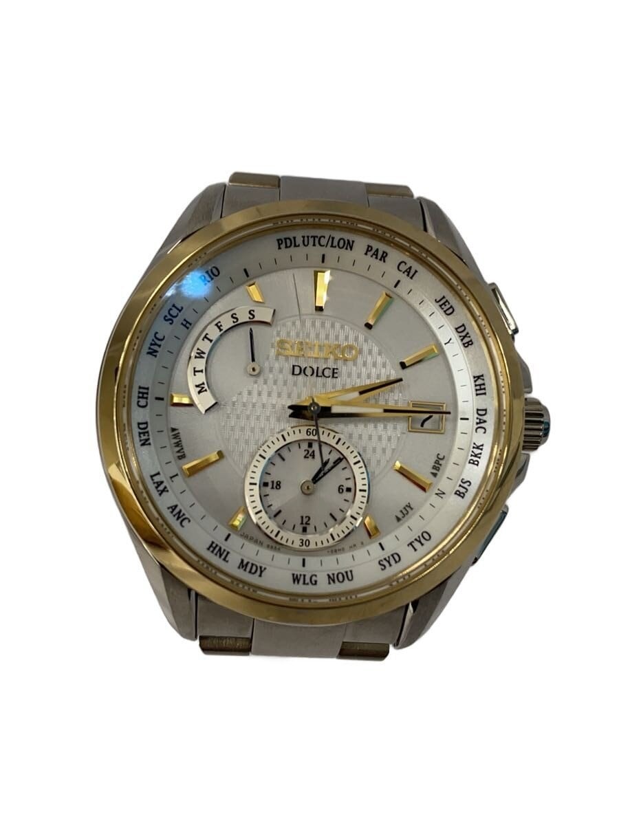 DOLCE Men's SEIKO Japan 8B54-0BN0 Watch From G0106 - VintageWatches.PK DOLCE Men's SEIKO Japan 8B54-0BN0 Watch From G0106 - vintagewatches.pk