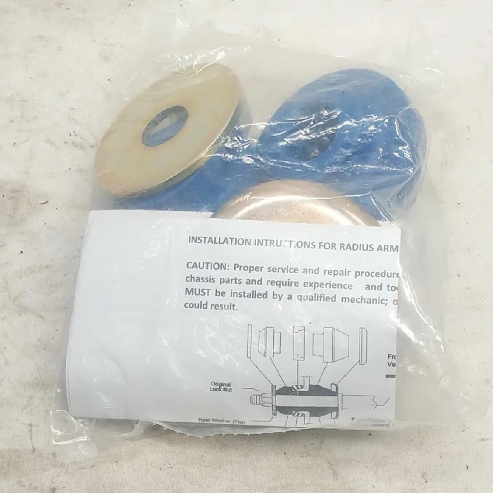 Комплект втулок рычага радиуса передней подвески Napa 274-9165 для 84-97 Ford Mazda грузовика - Изображение 3 из 4