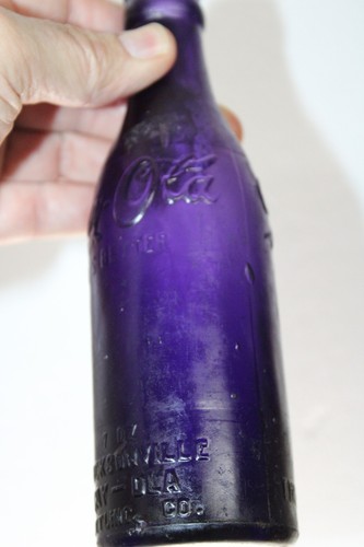 JACKSONVILLE FLA GAY OLA SODA BOTTLE SCARCE PURPLE - Picture 5 of 12