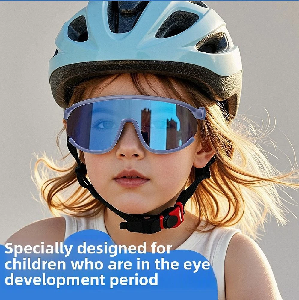 2026 Neu Kinder Sonnenbrille Outdoor Radfahren Sportbrille Anti UV Brille