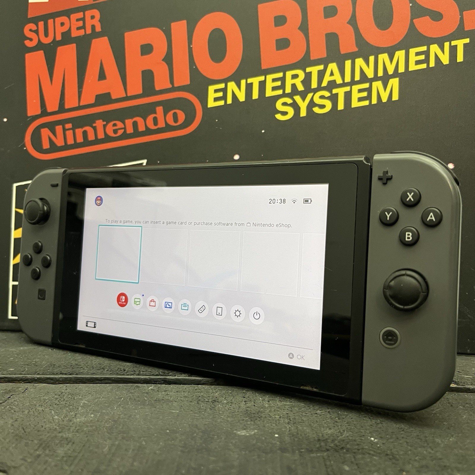 Nintendo Switch Console HAC-001 W.Charger TESTED FREE TRACKED POSTAGE