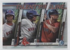 2017 Bowman Chrome Talent Pipeline Rafael Devers Aneury Tavarez Sam Travis 11ff