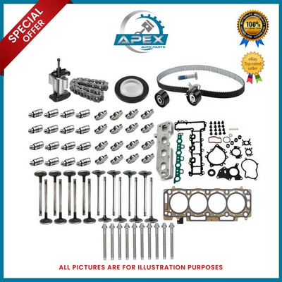 #ad PEUGEOT CITROEN DW10 2.0DIESEL HEAD GASKET WITH ENGINE REBUILD KIT BLUE HDI DS4 $1006.57