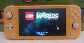 NINTENDO SWITCH LITE 32GB BUNDLE - YELLOW WITH GAMES & ACCESSORIES 