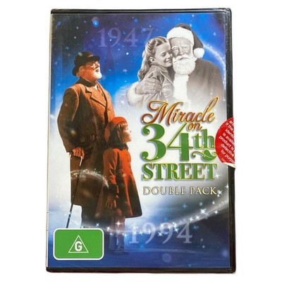 Miracle On 34th Street Double Pack DVD Movie Set Original Remake Christmas R4
