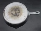 Chrome Plated Griswold Cast Iron Skillet No 9 Erie PA USA 710 Large Block Logo