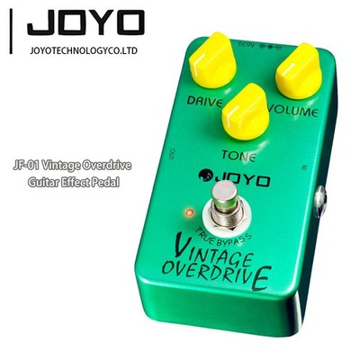 JOYO Vintage Overdrive Distortion Guitar Pedal True Bypass For Electric Guitar
