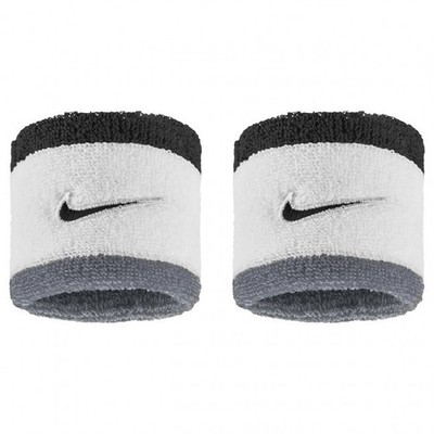 NIKE SWOOSH ARMBÄNDER TRAININGSSWEATBÄNDER FITNESSSTUDIO STRETCH LAUFEN TENNIS SPORT