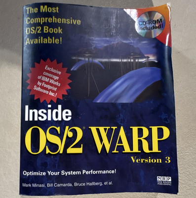 Inside OS/2 WARP Version 3 Paperback CD-ROM Included Minasi Camarda Hallberg