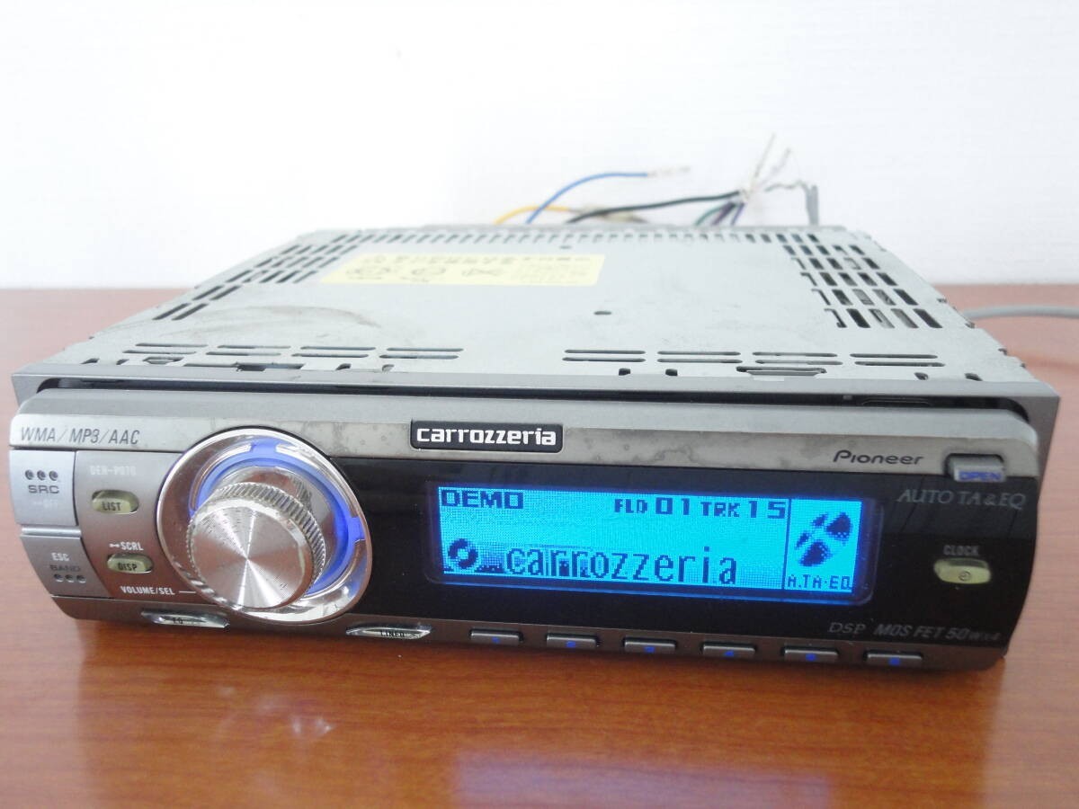 希少　Pioneer Carrozzeria DEH-P070 Pioneer Carrozzeria DEH-P070 1DIN Car audio CD DSP AUX SFC