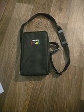 Official Nintendo GameBoy Color Black Travel Carrying Case Zip Bag w/Carry Strap