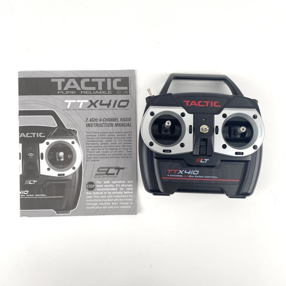 Sistema de radio y espectro extendido de 4 canales Tactic Pure Reliable TTX410 2,4 GHz Foto 2 de 4