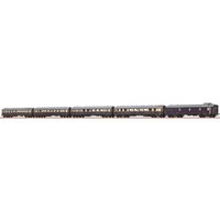 Brawa 46466 H0 5Er Set Personenwagen Rheingold DRG II Beleuchtung Dc-Digital Neu