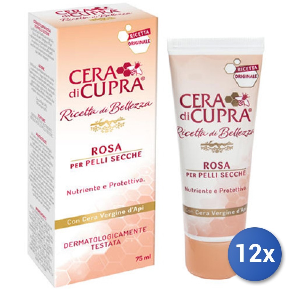 Cera di Cupra Rosa Crema Viso 12 Tubi - La Ricetta Originale di Bellezza