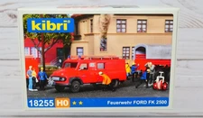 Kibri 18255, Ford FK 2500 Fire Department Truck Kit, 1/87 HO Scale Sealed