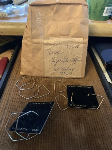 Vintage Attic Jewelry Find 4 Pair Earrings Unused in Bag