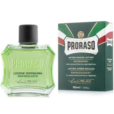 1x PRORASO grünes Aftershave-Wasser 100 ml