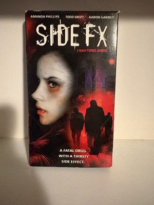Side FX VHS Movie 2005 Amanda Phillips Todd Swift Aaron Garrett R Horror Cult