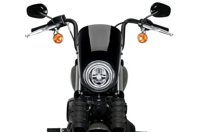 Puig Anarchy pour Harley davidson SOFTAIL STREET BOB FXBB Noir - Photo 1/4