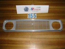 C759/2 GRIGLIA MASCHERINA ANTERIORE GRIGIA CORNICE CROMATA RENAULT 4 R4 C/LOGO