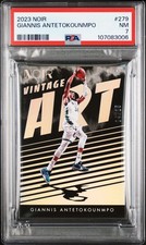 2023 PANINI NOIR #279 GIANNIS ANTETOKOUNMPO 4/25 PSA 7