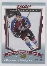 2007-08 Upper Deck MVP Super Scripts 4/25 John-Michael Liles #9 8tn
