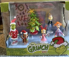 The Grinch Dr. Seuss Collectible Figures 6 Piece Set 2026 Just Play