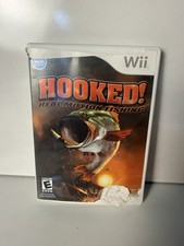 Hooked Real Motion Fishing (Nintendo Wii, 2007)  CIB