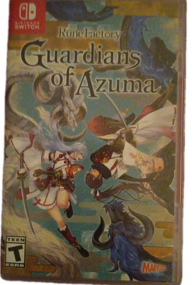 #ad Nintendo Switch Gaurdians of Azuma Runefactory Works Manual Included $39.99